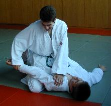 [Foto: Kami Hiza Gatame (1 Arm)]