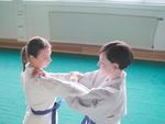 [Foto:
Judo-Armhebel:
Kannuki Gatame
]