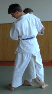 [Foto:
Judo-Wurf:
Ko Uchi Gari
]